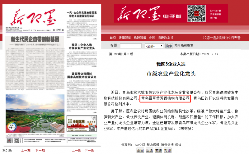 龙头企业新即墨报